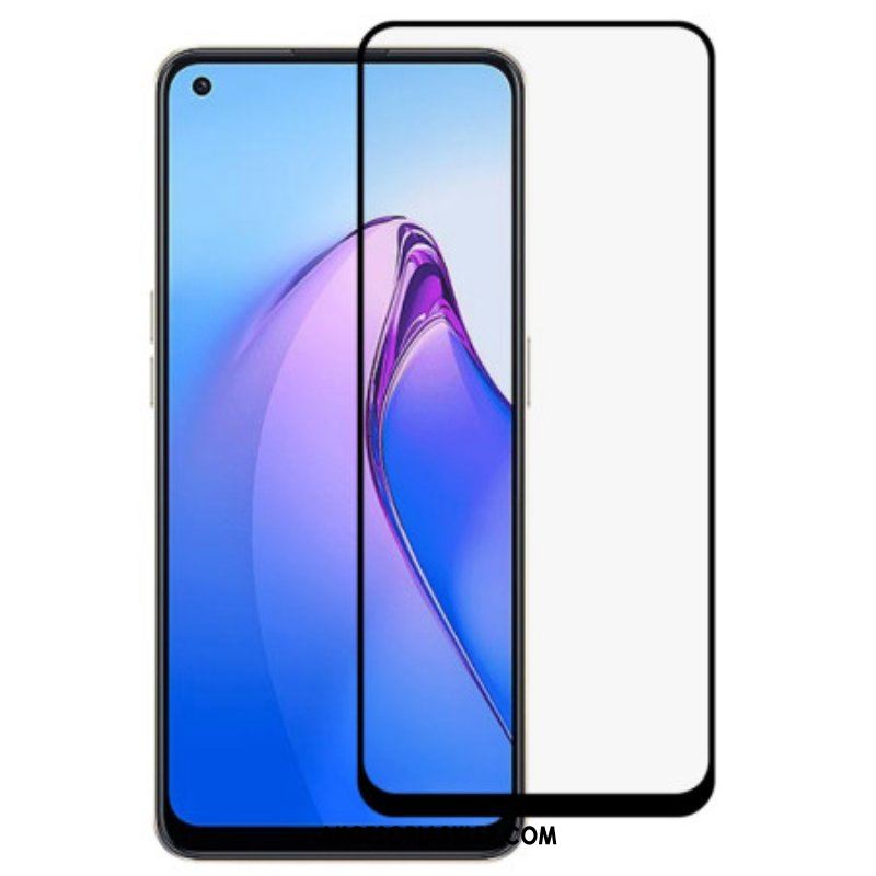 Oppo Reno 8 Zabezpieczenie Ekranu Ze Szkła Hartowanego Czarne Krawędzie